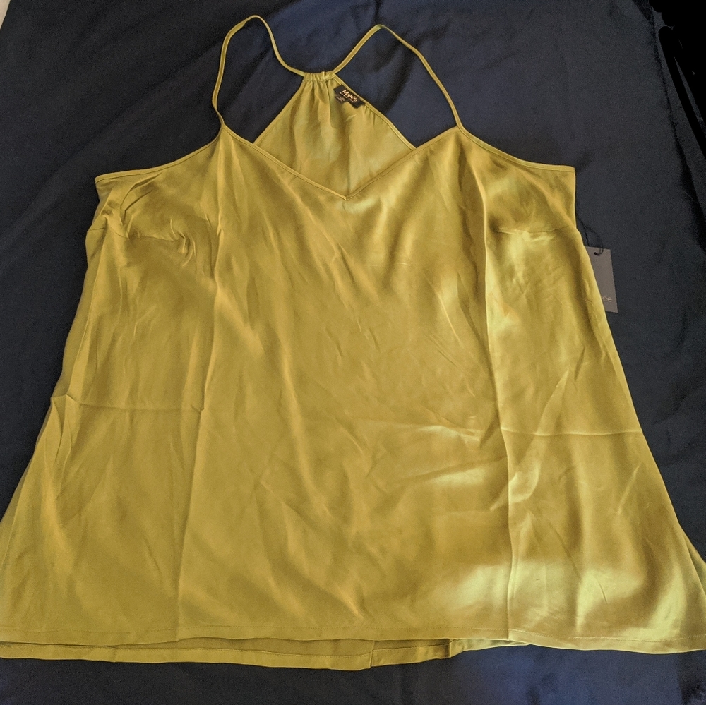 NWT Plus Size Sz 20 NEW 100% Silk Tank
